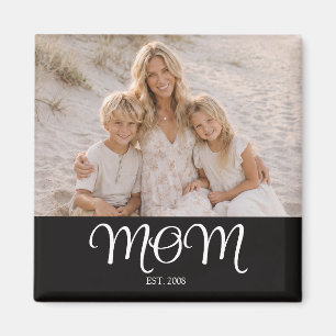 Mamma Etablade Foto Present Magnet