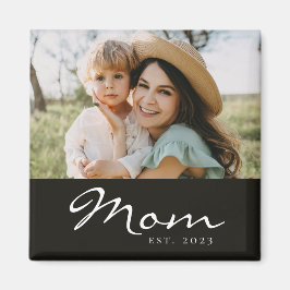Mamma Etablade Foto Present Magnet