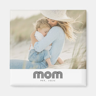 Mamma Etablade Foto Present Magnet