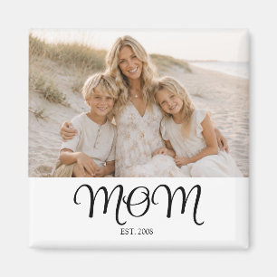 Mamma Etablade Foto Present Magnet