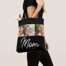 Mamma Etablade Skript Svart 3 Foto