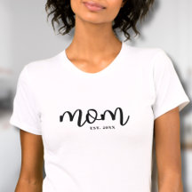 Mamma Etablerad Black Script Mor