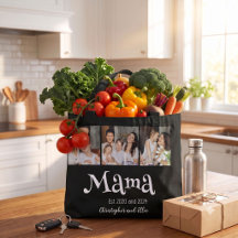 Mamma Etablerad Foto Barn Namn Rolig Text
