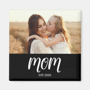 Mamma Etablerad Foto Mors Dag Magnet
