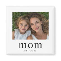 Mamma etablerad foto present