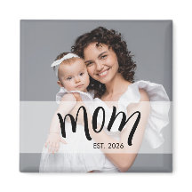 Mamma Etablerad Foto Present till Ny Mamma