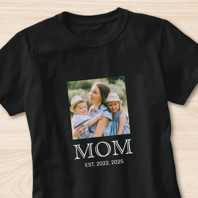 Mamma Etablerad Foto  T Shirt (Skapare uppladdad)