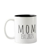 Mamma Etablerad Ny Mamma Present Vit 