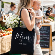 Mamma etablerad Ny Svart Present Till Mamma