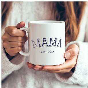 Mamma Etablerad ☕️ Personlig Mors dag Gift Kaffemugg