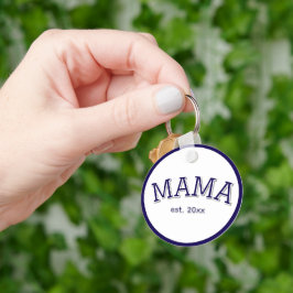 Mamma Etablerad 🗝️ Personlig Mors dag Gift Nyckelring