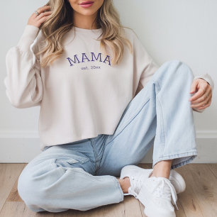Mamma Etablerad ✨ Personlig Mors dag Gift T Shirt