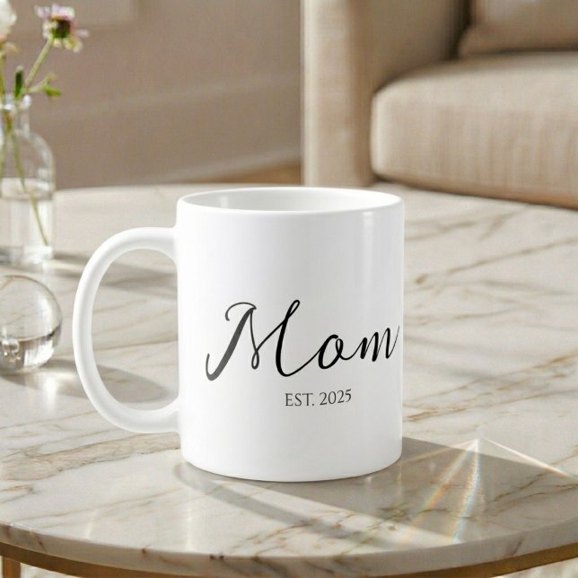 Mamma Etablerad Present  Kaffemugg (Skapare uppladdad)
