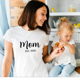 Mamma etablerad t shirt
