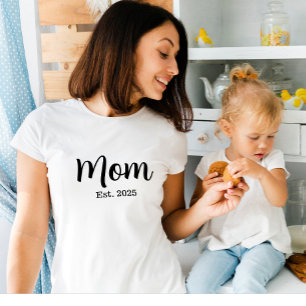 Mamma etablerad t shirt