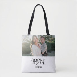 Mamma etablerad, Toteväska med foto Tygkasse