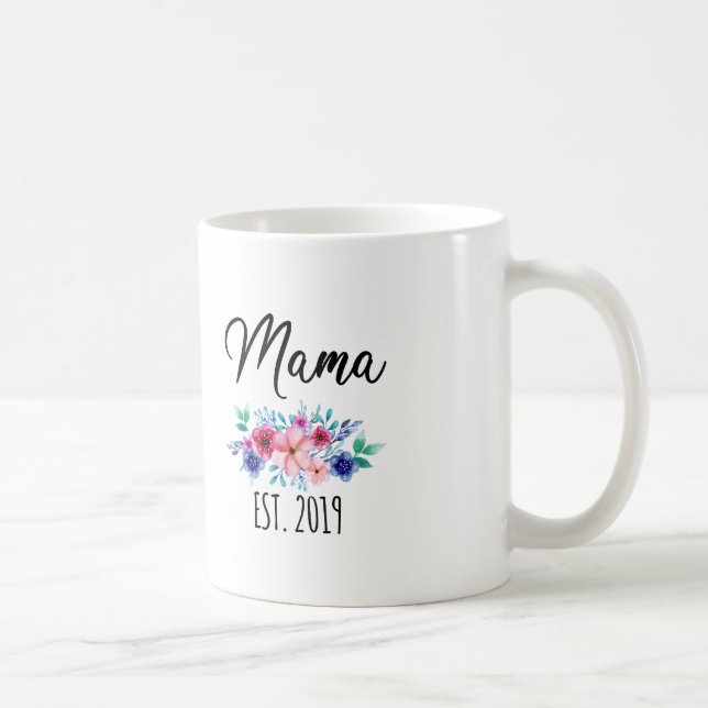 Mamma Etablerade 2019 Mugg, Mugg, Funny Coffee Mug Kaffemugg (Höger)