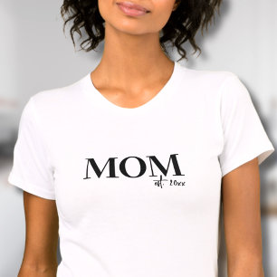 Mamma Etablerade enkel Mor T Shirt
