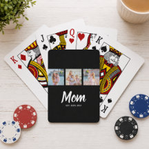 Mamma etablerade modernt manus Svart 3 Foto