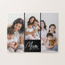 Mamma etablerade modernt manus Svart 3 Foto