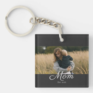 Mamma etablerade modernt manusfoto