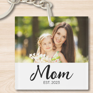 Mamma etablerade modernt manusfoto