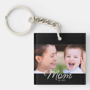 Mamma etablerade modernt manusfoto