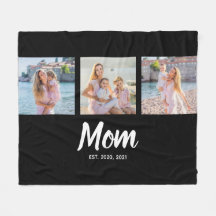 Mamma etablerade modernt skript Svart 3 Foto