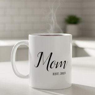 Mamma Etablerade Ny Mamma Present Kaffemugg