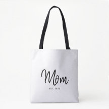 Mamma Etablerade Ny Mamma Present Toteväska
