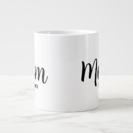 Mamma etablerade ny mammappresent jumbo mugg