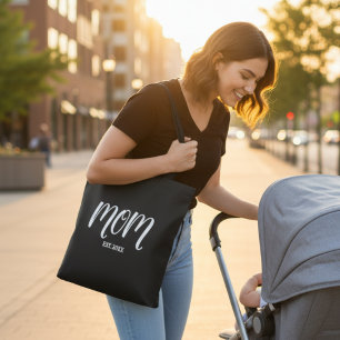 Mamma etablerade ny mammappresent tygkasse