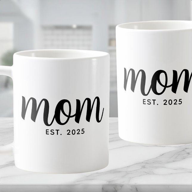 Mamma etablerade ny mammapresent kaffemugg (Skapare uppladdad)