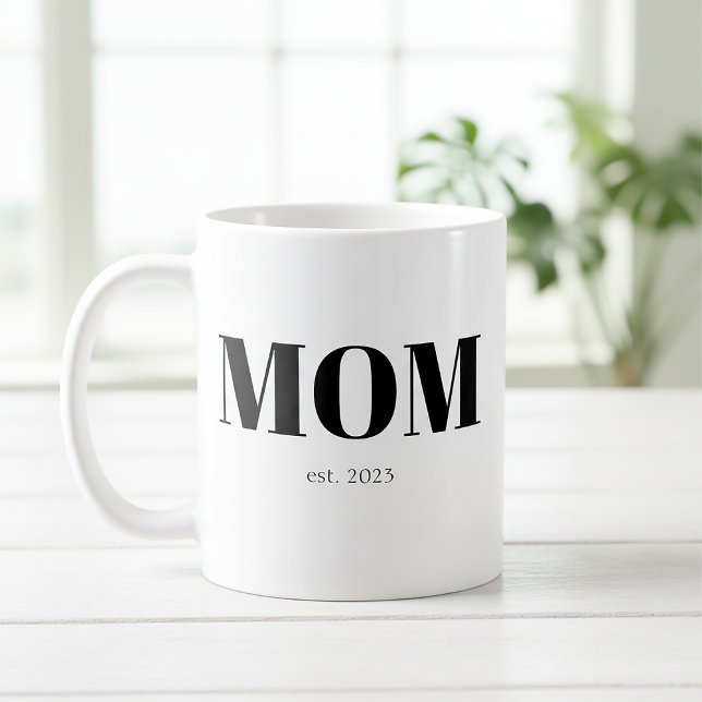 Mamma etablerade ny mammapresent Kaffemugge Kaffemugg (Skapare uppladdad)