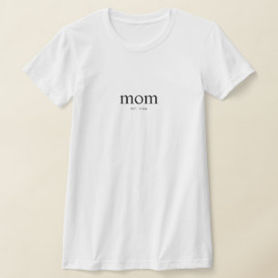 Mamma etablerade ny mammapresent t shirt