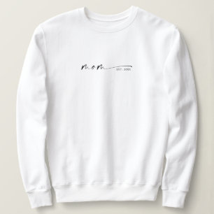 Mamma etablerade ny mammapresent t shirt