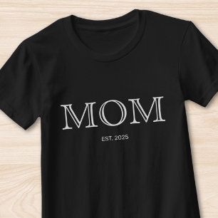 Mamma etablerade ny mammapresent t shirt