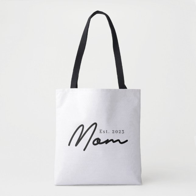 Mamma etablerade ny mammapresent tygkasse (Framsida)