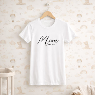 Mamma etablerade Ny personlig mammagåva T Shirt