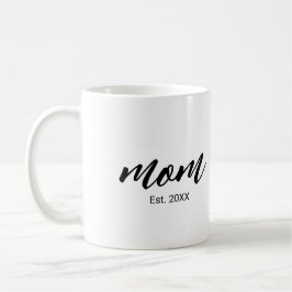 Mamma etablerade nytt mammskriptgåva kaffemugg