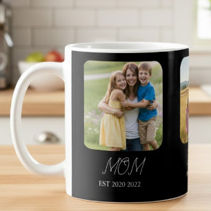 Mamma Etablerade Skript 3 Foto   Kaffemugg