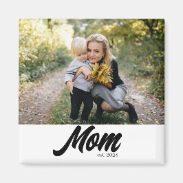 Mamma-etablerat foto Mors dag Magnet