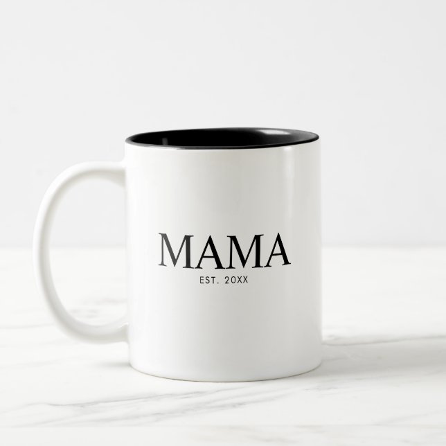 Mamma Etableringsår Två-Tonad Mugg (Vänster)