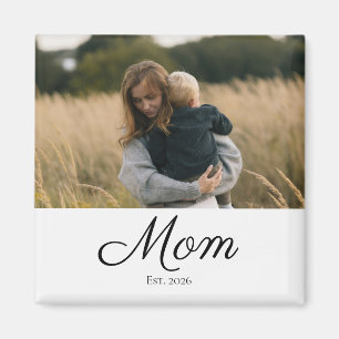 Mamma Etablished Foto Present Magnet
