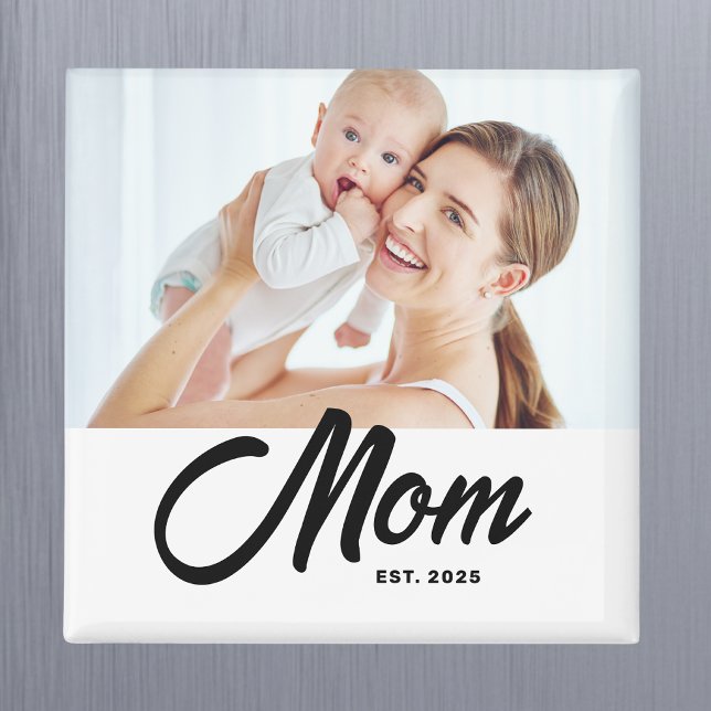 Mamma Etablished Foto Present Magnet (Skapare uppladdad)
