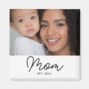 Mamma Etablished Foto Present Magnet