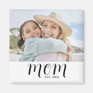 Mamma Etablished Foto Present Magnet