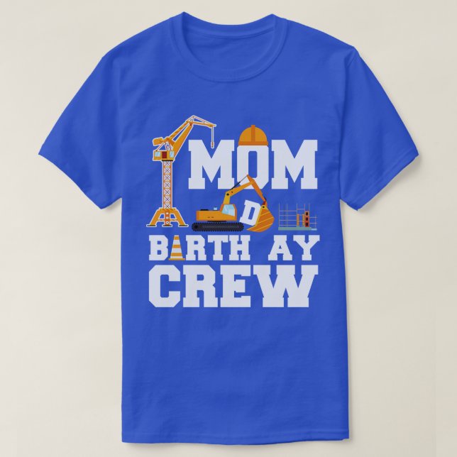 Mamma fågeldagspersonal t shirt (Design framsida)