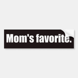 Mamma favorit bildekal