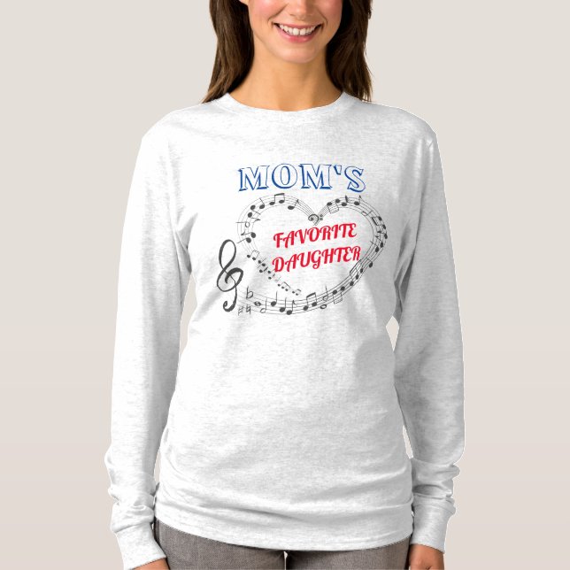 Mamma Favoritdotter T Shirt (Framsida)